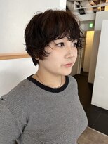 カフ(CAF) CAF FUKO ショートボブ/ニュアンスパーマ/大阪/心斎橋
