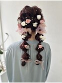 成人式ヘア　振袖ヘア