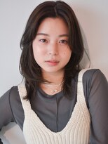 ボンドバイテトテ 三宮元町(BONDbytetote)&nbsp;【BOND】　ナチュラルワンレンスタイル/黒髪