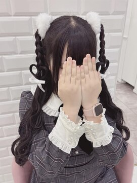 リルミー(Lilme) 三つ編みハートハーフツイン*まゆ