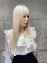 ニューワン バイ ネイバー 立川(Newone by neighbor)&nbsp;レイヤーカットナチュラルハイトーンデザインカラー[立川駅]