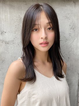 エトラ 渋谷店(etora) 小顔 フェミニンロング メルティーカラー 似合わせカット"