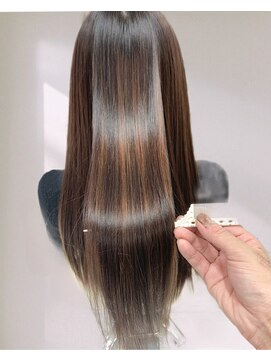 ソワン ドゥ ブレス 立花店(soin de brace) ヤクジョ×ハイライトカラー【高嶋仰】/小顔