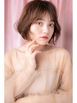 カバーヘア ブリス 戸田公園西口店(COVER HAIR bliss) □フレンチカジュアルAラインボブパーマ316戸田公園20代30代40代