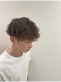 ツイストスパイラルパーマ&波巻き