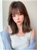 【福岡初出店☆AFLOAT 福岡】小顔前髪ありくびれレイヤーカット