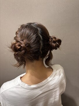 ユニックス アリオ亀有店(UNIX) クラゲヘア×ツイン団子