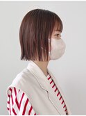 ミディアム/ロブ/ボブ/ぱつっとボブ