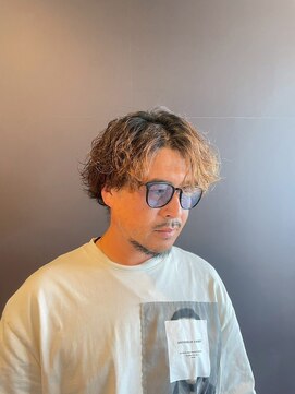 アルコ(Arco) 男らしい色気と遊び心◎ツーブロックパーマスタイル/パーマ