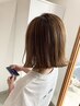 似合わせカット＋透明感カラー＋カシミヤトリートメント3step￥14,500～