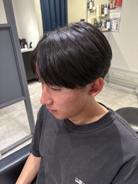 エクシア(EXCIA) メンズ/曲がる縮毛矯正/シースルー