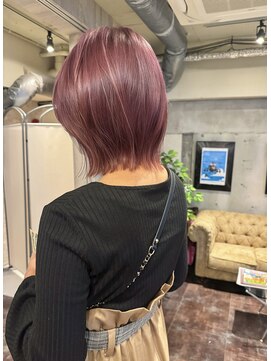 ヴィークス ヘア(vicus hair) ブリーチ×1「ラベンダーピンク」20代