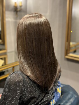 アッシュ×脱白髪染め