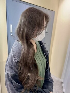 ジェム リット(GEM lit) 《カトマリ》ヘーゼルベージュ/顔周りレイヤー/透明感カラー