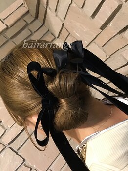 シーエヌシー アンド アソシエイツ CNC&ASSOCIATESの写真/フォーマル~カジュアルまで豊富なヘアアレンジ!"特別な一日"はいつもより可愛い私で♪朝4時から受付可能◎