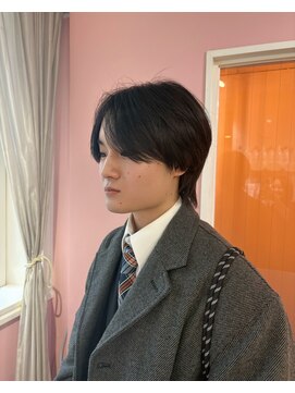 フィガロ ウメダ(FIGARO UMEDA) リバースセンターパートセンターパートメンズカット02.02