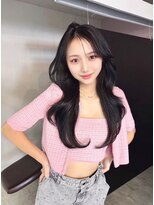 ジーナ 名駅(XENA.)&nbsp;《haru5》ロングレイヤー/カット/フェイスレイヤー/グレージュ