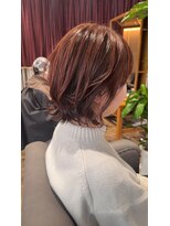 カナロアバイボニークチュール(KANALOAbyBONNY COUTURE)&nbsp;大人の韓国風くびれヘア/神戸ミディアムヘア/くびれミディ