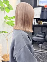 チュダック(ChuDuck)&nbsp;【天神】色落ちも可愛いミルクティーラベンダー/ケアブリーチ