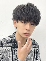 アーリー(Ali'i) ソフトツイストパーマ爽やか無造作束感ショートマッシュウルフ