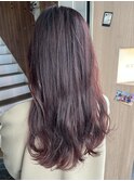 ピンクパープル×艶感カラー