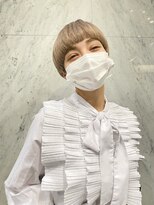 ピークアブー アヴェダ ギンザシックス(PEEK-A-BOO AVEDA GINZASIX) 10代20代30代髪質改善ハッシュカットミルクティーベージュ◆