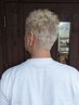 【ハイトーン/透明感】カット＋1ブリーチ＋アディイクシーフルカラー