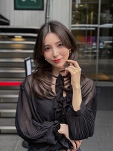 アマテラスゼロ 新宿(AMATELAS zero) AMATELAS /顔まわりレイヤー/くびれヘア/20代30代40代ミディアム