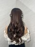 【土日】可愛く巻き髪セット¥3,300 ◎ヘアビューロン27d puls使用