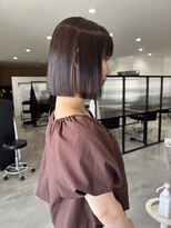 フープヘアー(HOOP.HAIR) 切りっぱなしボブ