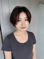 ルトワフクロマチ(Lutowa Fukuromachi) ダークパープル/ナチュラルショート/ミルクブラウン/夏袋町