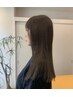 【荒尾丹奈限定] カット+ストレートパーマ　