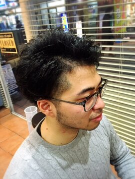 ヘアーアンドネイルサロンブルー(hair & nail salon BLUE) 流しスタイル