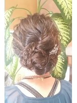 ヘアドゥ デ コントラクテ 宮の沢店(hair do Decontracte)&nbsp;大人アップ