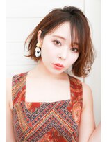 オーシャン(Ocean)&nbsp;[OCEAN Hair&Life]毛先パーマ☆スリークボブ☆厚めバング☆