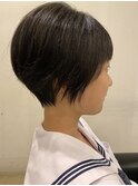 ふんわり丸みショート♪