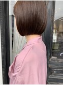 切りっぱなしボブ
