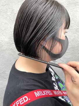 ニア 清澄白河(nir) 〈清澄白河 半個室〉イヤリングカラー/ネイビーブルー