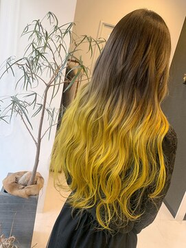 カフネ(KAHUNE) イエローグラデーション