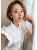 【FRAME  なんば】大人ショートボブ
