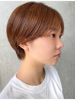 セル(CELL)&nbsp;コンパクトショート　ワイドバング　チョコレートカラー