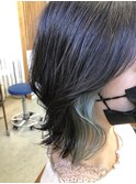 【elua by clap】大人可愛い20代30代40代外ハネ/インナーカラー