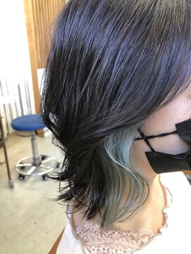 ユッカ エルア 武庫之荘南口(YUCCA elua) 【elua by clap】大人可愛い20代30代40代外ハネ/インナーカラー