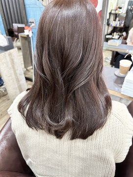 ヨム(YOMU) ブリーチ無しラベンダーベージュ