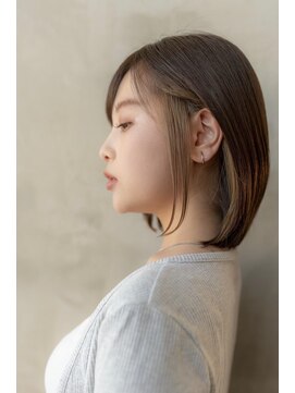 ドットハリス(.Hallis) 大人可愛い/インナーカラー/イヤリングカラー/20代30代40代