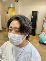 ギフト ヘアー サロン(gift hair salon)&nbsp;大人ウルフ×アンニュイ癖毛パーマ