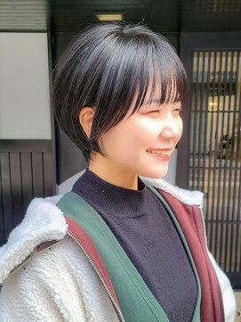 クルー(Creww KYOTO) フォルムがかわいい丸みショート