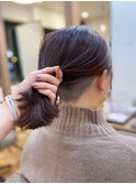 2ブロック×切りっぱなし×カシスピンクカラー【Rotohair】