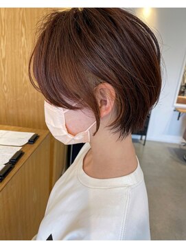 トリート 津田沼店(TREAT) ショート×サンドベージュ