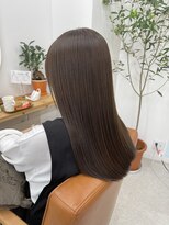 ティエル(TieLu)&nbsp;ミルボンプレミアムトリートメント×マーブ水×髪質改善縮毛矯正